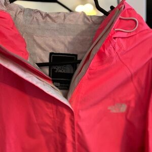 Neon Pink Northface Wind Breaker